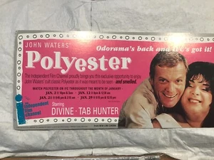 Signed by John Waters!! “ODORAMA” Scratch ‘n’ Sniff cards Polyester - Picture 1 of 6