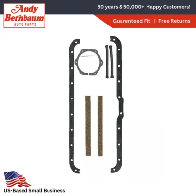 1935-1941 Plymouth Oil Pan Gasket & Rear Main Seal Package Kit. - Image 1 of 4