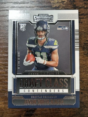 2023 Panini Contenders Draft Class #13 Jaxon Smith-Njigba RC Rookie Seahawks - Image 1 of 3