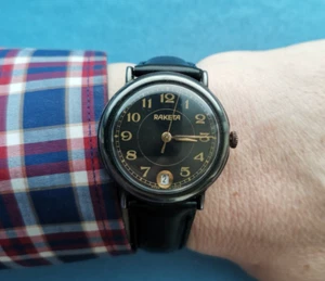 Rare Soviet Watch RAKETA Date at 6h mov.2614.H 19 jewels SERVICED USSR 1980's - Picture 1 of 21