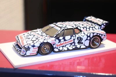 BMW M1 N°2 Gr5 Turbo LUBRI 1000 DRM 1981 H.J.Stuck 1/43 Record No spark  - Photo 1/2