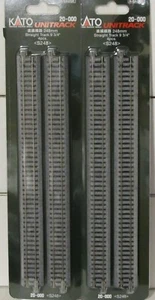 Kato N Scale 20-000 248mm 9 3/4'' Straight Track 4 Pieces Per Pack Lot of 2 - Picture 1 of 1