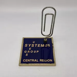 Vintage System 85 IBM PC Mid Century Giant Paperclip Desk Model Display 360 Rare - Picture 1 of 8
