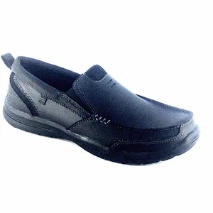 64655/BLK, MEMORY FOAM, ELECTED-BRANO SKECHERS MEN'S SHOES - Picture 1 of 8