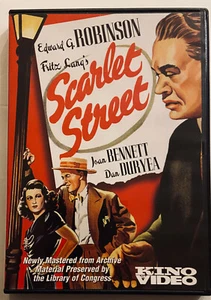 Scarlet Street 1945 DVD Edward G. Robinson Fritz Lang Kultfilm Noir Kino Video - Bild 1 von 3