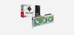 🔥ASRock AMD Radeon RX 9060 XT Steel Legend OC 16GB GDDR6 PCIe 5.0 Grafikkarte - Bild 1 von 5
