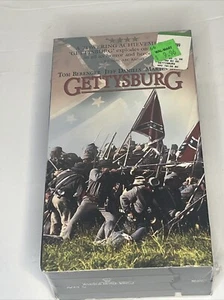 Gettysburg VHS Box Set (2 Tapes) New in Shrink Sheen Daniels Berenger - Picture 1 of 7
