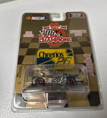 Racing Champions 1999 NASCAR 1:64 Die Cast DORADO CROMO Johnny Benson Cheerios Foto 1 de 4