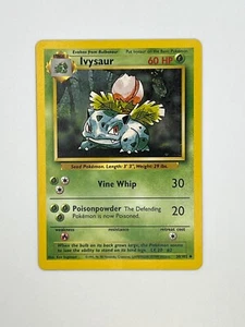 Pokémon TCG Ivysaur Base Set 30/102 Regular Unlimited Uncommon - Picture 1 of 7