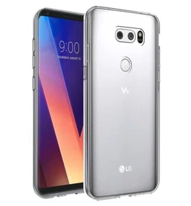 LG V30 Etui Przezroczyste Silikonowe Case Przezroczyste Etui na telefon - Zdjęcie 1 z 3