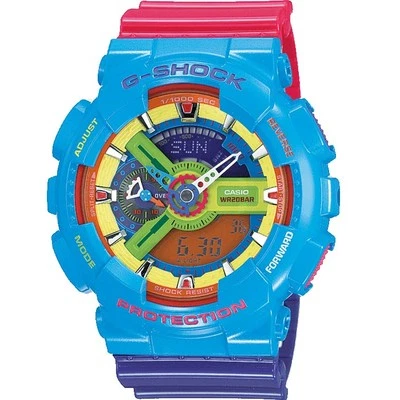 Brand New Casio G-Shock Hyper Colour Limited Edition GA-110F-2 MAN BOX Watch  - Image 1 of 2