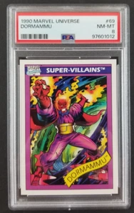 Dormammu 1990 Marvel Universe Impel Card #69 PSA Graded 8 - Picture 1 of 2