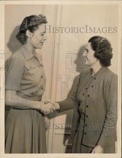 1940 Press Photo Tennis pros Alice Marble and Mary K. Browne, New York