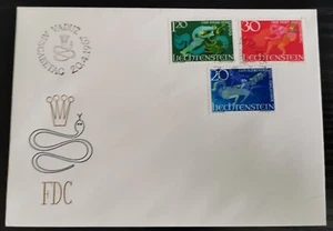 Liechtenstein FDC Horse Mithology 1967 - Picture 1 of 1