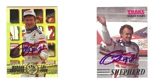 Traks SERIE STARS SH 1993 PRINT - Auto NICHT aus/Packung - #173 Morgan Shepherd - 1 Karte - Bild 1 von 1