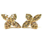 Jewelry Pierced Earring Diamond 1ct Yellow Gold 1311010