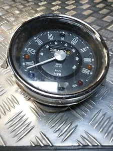 Classic Mini Smiths Speedometer Speedo Vintage Car Dashboard - Picture 1 of 13