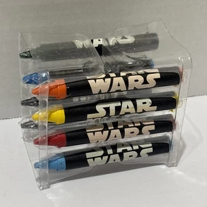 Vintage Star Wars Crayons LucasFilm Ltd Classic Logo 8 Pack Jumbo Unused HTF - Picture 1 of 12