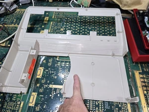 Tandy 1000 EX EMPTY Top Cover ONLY-CRACK-Exact One-Good Screw Holes-PARTS-READ - Picture 1 of 23