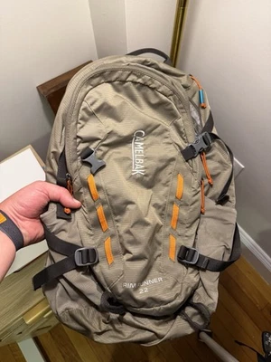 Camelback Rim Runner Backpack 22L Tan/Orange - Image 1 of 4