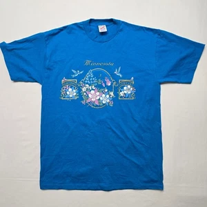 Camisa Vintage Minnesota Washington Grande Flor Gráfico Naturaleza Camiseta - Imagen 1 de 10