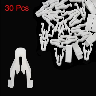 30pcs White Plastic Nylon Switch Bezel Clip for Toyota for Lexus 90467-10203 - Imagem 1 de 4