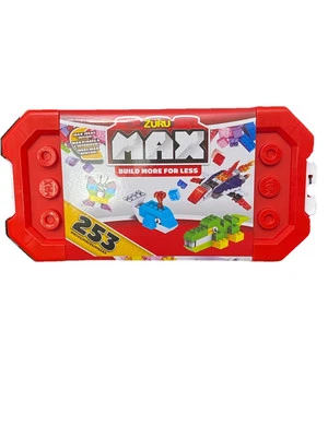 ZURU Max Build More Max Bricks Building Blocks With Ideas Inside  253 Pcs New - Image 1 of 4