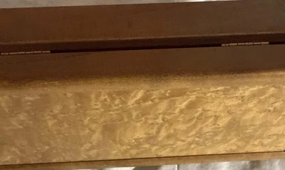 Michael Fisher Heartwood Creations MEADOW Bubinga & Bird's-eye Maple Jewelry Box - Image 1 of 4