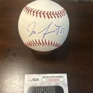 jeff samardzija Signed Baseball JSA - Picture 1 of 4
