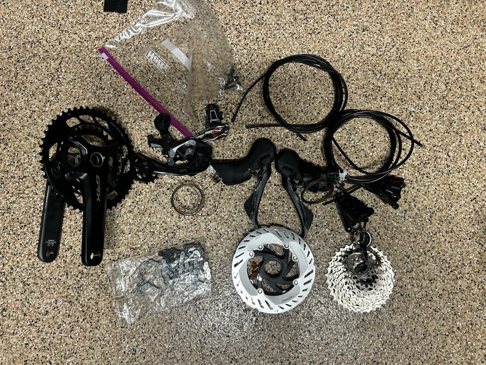 Shimano GRX RX820 Mechanical Group set 2x12 170 48/31 11-36 New Take Off - Image 1 of 1