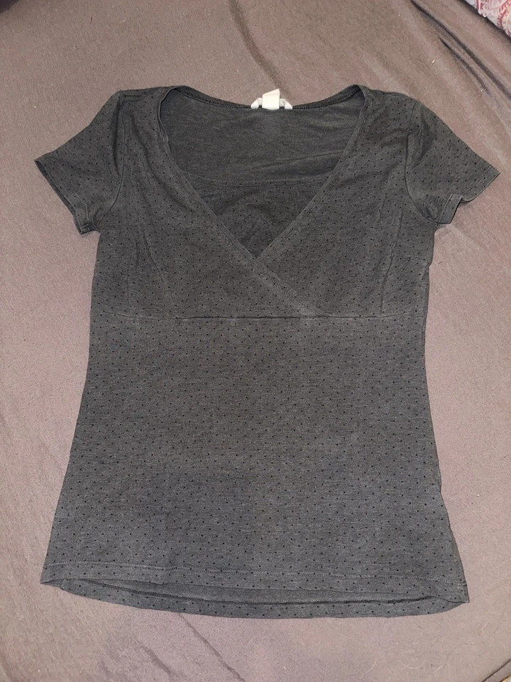 Umstandsshirt Schwangerschaftsmode STILLSHIRT H&m Gr M Pregnant Maternity Woman - Bild 1 von 1
