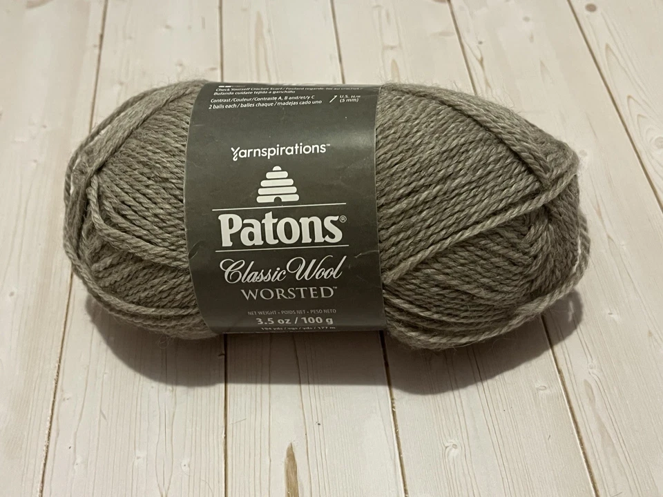 Patons Classic Wool Yarn Natural Mix 068854