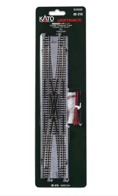 BRAND NEW KATO 20-210 Unitrack Double Crossover Track 310mm 1pc N Scale NEW - Image 1 of 4