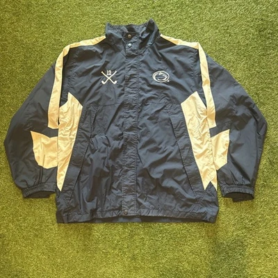 VTG Penn State Nittany Lions NCAA Colosseum Barrier Wind Navy  Zip Jacket Large - Image 1 of 4