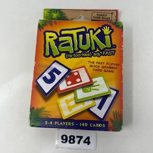 RATUKI Kartenspiel - Fast Flippin' Quick Grabbin' - Hasbro USAOpoly Neu Open Box - Bild 1 von 12