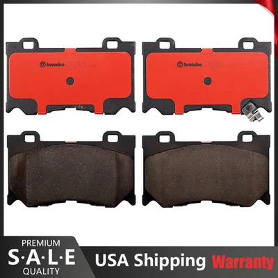 Juego de pastillas de freno delanteras cerámicas Brembo OE para Nissan 370Z Infiniti Q70L G37 FX50 Q50 Foto 1 de 2