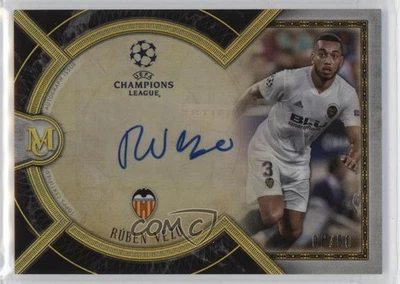 2018-19 Topps Museum Collection UCL Archival Gold /50 Ruben Vezo #AA-RV Auto - Image 1 of 2