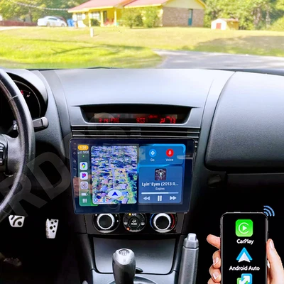 9" Touch Screen Wifi CarPlay Radio Stereo GPS Head Unit For Mazda Rx-8 2003-2008 Foto 1 de 4