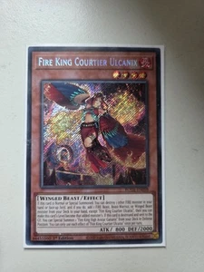 Feuerkönig Höfling Ulcanix ROTA-DE098 Secret Rare Near Mint 1. Auflage Yugioh - Bild 1 von 1