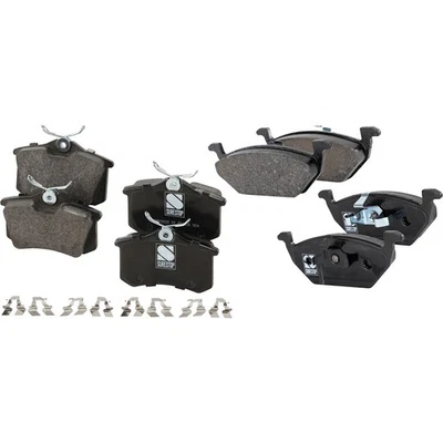 Juego de pastillas de freno delanteras y traseras para VW Sedán Volkswagen Jetta Golf 1999-2001 Foto 1 de 4