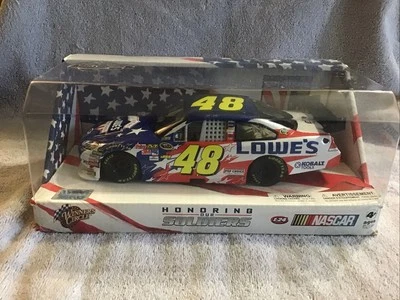2010 Winners Circle JIMMIE JOHNSON #48 Lowe’s Honoring Soldiers COT 1/24 Diecast - Image 1 of 4