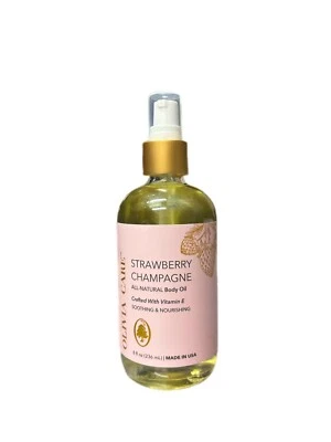 Olivia Care Strawberry Champagne Body Oil 8oz with Vitamin E - Image 1 of 2