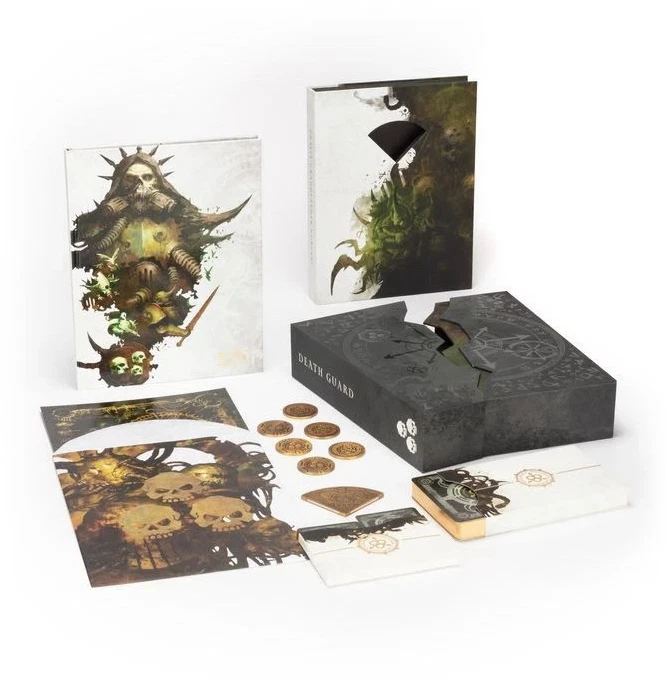 Warhammer 40k Codex: Death Guard 10th Ed LIMITED EDITION 2025 ed.  New IN HANDa - Image 1 of 1