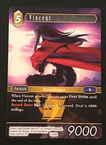 Vincent | 1-094R | Rare | Earth | Forward | Opus 1 | Final Fantasy TCG