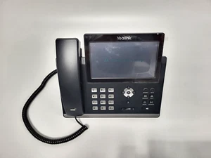 Yealink SIP-T48U Téléphone IP professionnel Gigabit 7" tactile, PoE, double USB (propre) - Photo 1/15