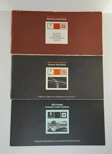 PONTIAC 1972 Grand Ville Bonneville Catalina Brougham Catalina Owner's Manual - Picture 1 of 3