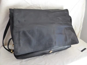 LA BAGAGERIE Umhängetasche Multipocket Unisex 100% Leder schwarz - Bild 1 von 9