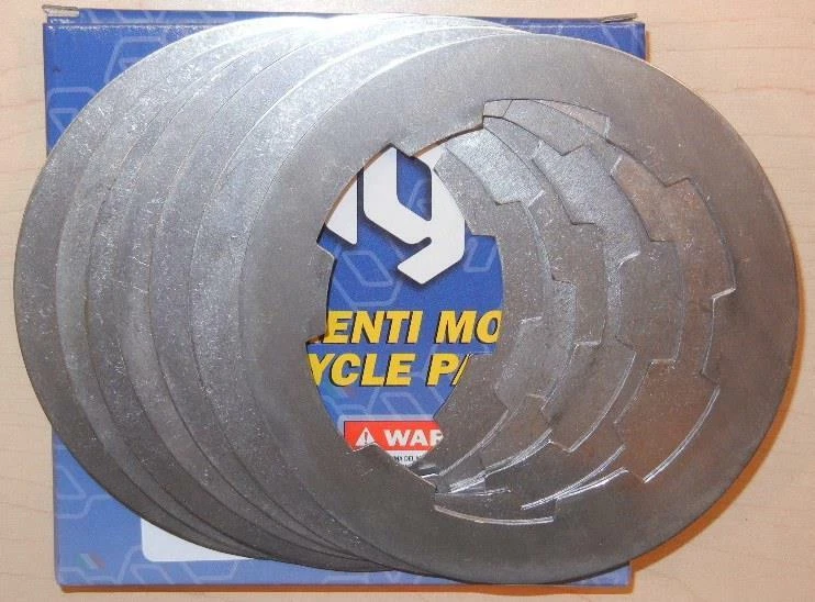 1970's Moto Guzzi Nuovo Falcone, 6 plain steel clutch plates, Adige GU-127 - NLA - Изображение 1 из 1