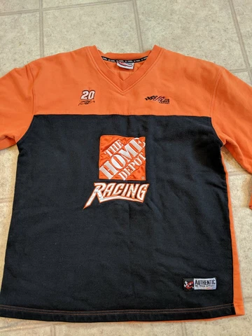 Chase Authentics Tony Stewart #20 Home Depot Racing Sweatshirt Men's Size Large Cover