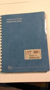 Tektronix Type 115 Pulse Generator Instruction Manual 070-0786-00 1968 - Picture 1 of 12